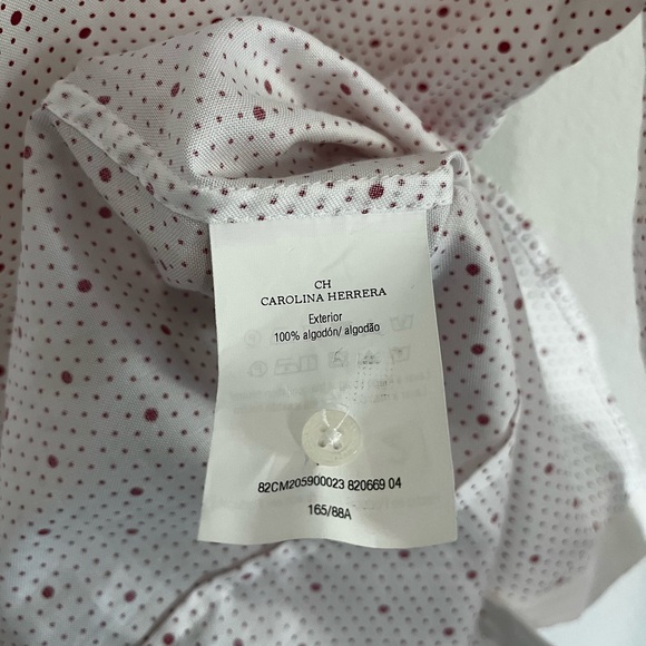 CAROLINA HERRERA 🌹The must-have shirt in cotton! Women Long Sleeve Shirt - Picture 6 of 6